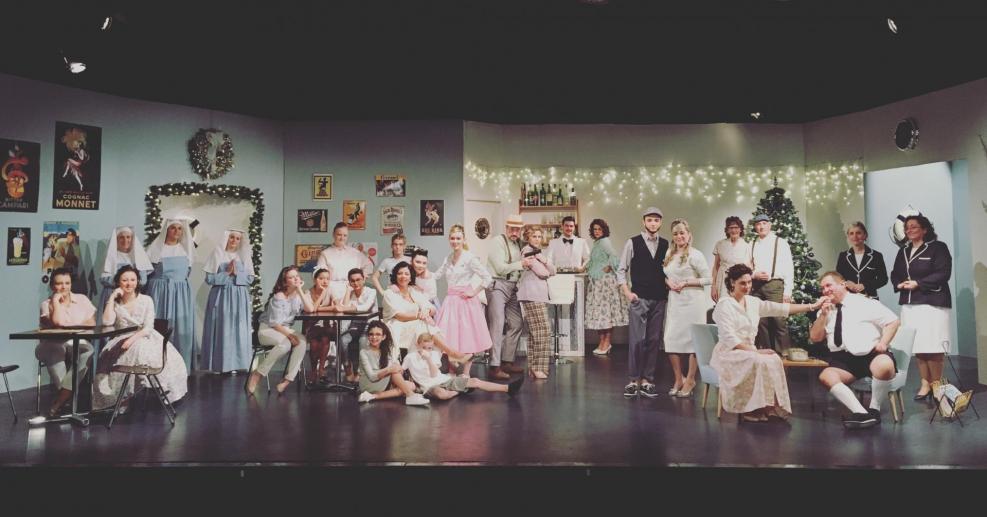 La troupe de la comédie musicale